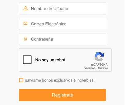 REGISTRO Chipy casino